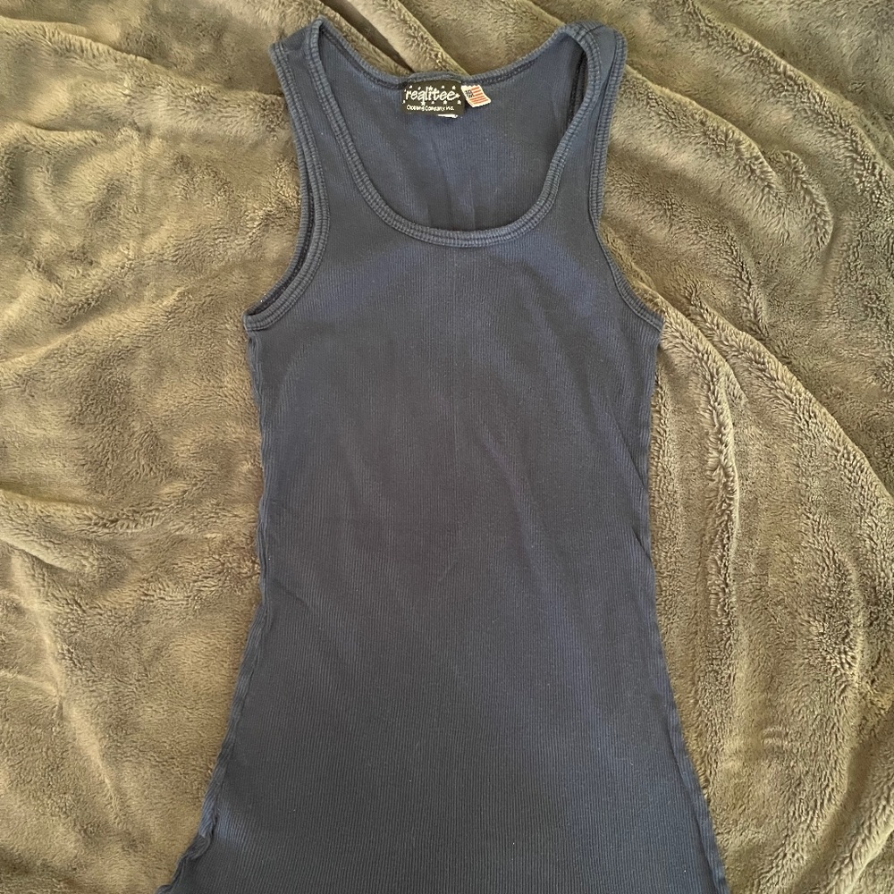 Realitee navy tank top